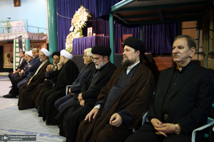 مراسم بزرگداشت آیت الله حسن صانعی (ره) در حسینیه جماران -1