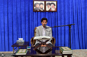 تجدید میثاق مسئولان و فعالان موسسات و تشکل های مردمی قرآن و عترت سراسر کشور با آرمان های حضرت امام(س)