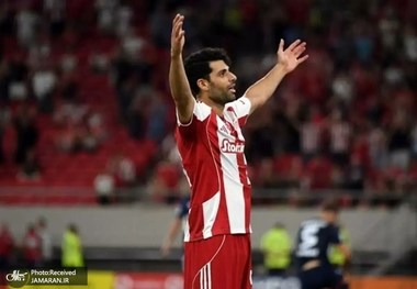 تساوی لحظه آخری المپیاکوس با پاس گل طارمی