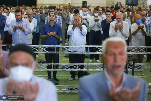 نماز عید سعید قربان در  مصلی امام خمینی تهران