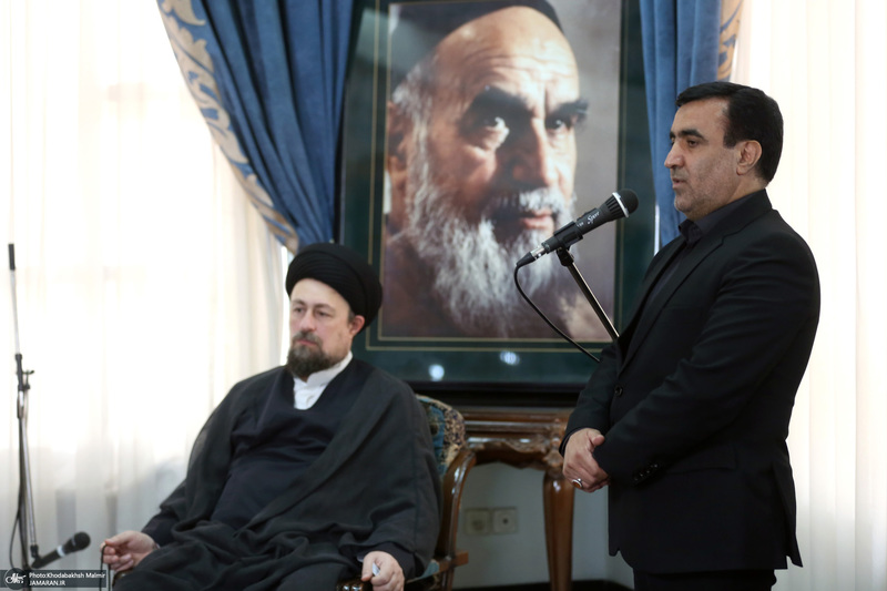 دیدار رئیس، معاونان و کارکنان سازمان حفاظت محیط زیستبا سید حسن خمینی