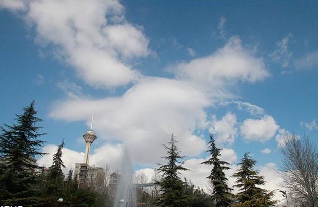 هوای تهران 6 درجه گرم می شود