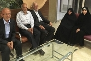سه تن از نمایندگان مجلس برای ملاقات با مهدی کروبی به بیمارستان رفتند/ حیدری: خطر برطرف شده است+عکس