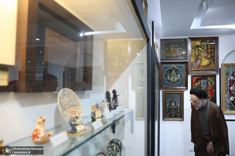 بازدید سید محمد خاتمی از موزه دکتر حسن حبیبی