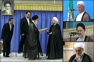 تغییر تامل برانگیز در سنت دیرینه مراسم تنفیذ/ احمد نژاد حکم تنفیذ روحانی را قرائت نکرد