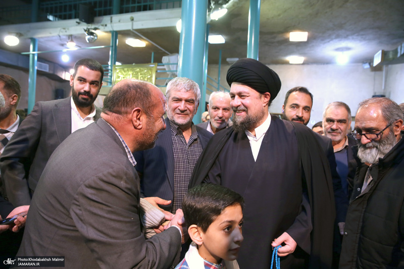 دیدار جمعی از پیشکسوتان سپاه جماران با سید حسن خمینی  1