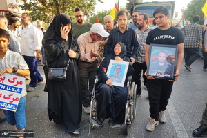 تشییع پیکر‌های ۸ شهید دلاور هوافضای سپاه و پدافند ارتش در قم