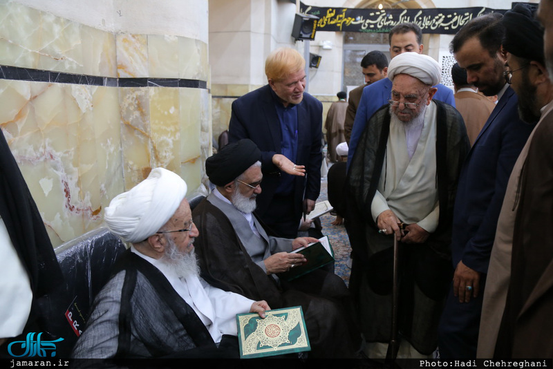 مراسم سالگرد آیت الله العظمی بروجردی(ره) در مسجد اعظم قم