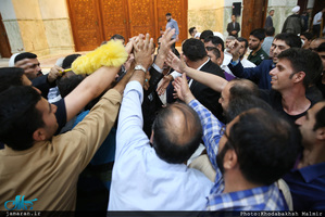 دیدار جمعی از جوانان ترکیه ای اتحادیه جهانی تقریب نهاد جوانان با سید حسن خمینی 
