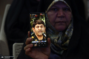 تجدید میثاق خانواده معظم شهدای سازمان حفاظت اطلاعات سپاه با آرمان های حضرت امام خمینی (س)