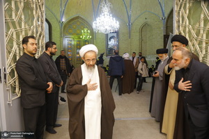 مراسم بزرگداشت آیت الله امامی کاشانی (ره) در مسجد اعظم قم