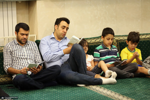 مراسم قرائت دعای عرفه در مسجد جامع جماران