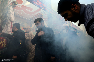 تشییع پیکرهای 110 شهید گمنام دفاع مقدس در تهران - 2