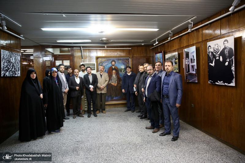 دیدار جمعی از هیئت موسس حزب راه ملت با سید حسن خمینی