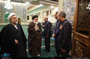 مراسم ترحیم مادر یکی از کارکنان موسسه تنظیم و نشر آثار امام خمینی(س)