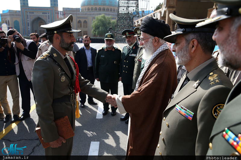 مراسم دانش آموختگی دانشجویان دانشگاههای افسری ارتش