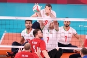 والیبال نشسته قهرمانی جهان| پیروزی راحت ایران مقابل قزاقستان