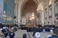 مراسم بزرگداشت مرحوم آیت‌الله العظمی محفوظی در حرم مطهر رضوی (12)