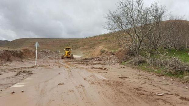 باران به راههای روستایی کرمان خسارت زد