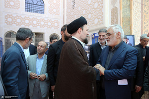 مراسم تجدیدمیثاق دانشگاهیان با آرمان‌های امام خمینی (س)