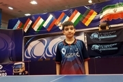 تاریخ سازی بازیکن 11 ساله در لیگ برتر تنیس روی میز