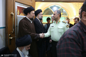 مراسم ختم همسر شهید آیت الله سید مصطفی خمینی (ره) -2