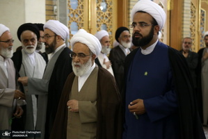 مراسم سی امین سالگرد ارتحال حضرت امام خمینی(س) در حرم حضرت معصومه (س)