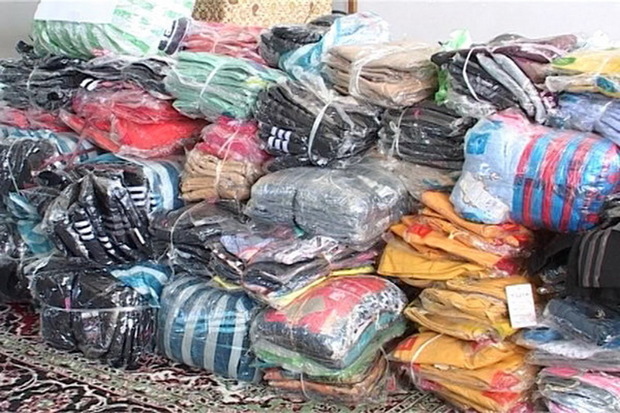 275 ثوب لباس قاچاق در ماکو کشف شد