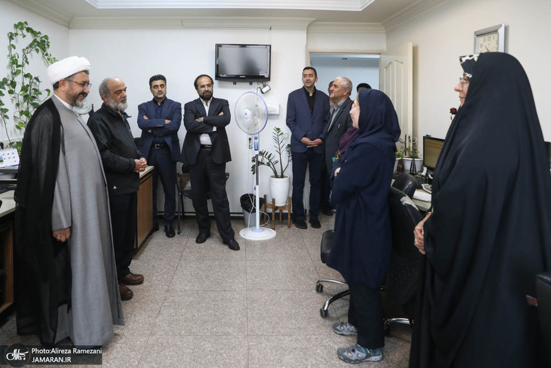 بازدید رییس موسسه تنظیم و نشر آثار امام خمینی (ره) از خبرگزاری ایسنا