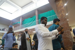 مراسم عمامه گذاری طلاب روز ولادت پیامبر اکرم (ص) و امام جعفر صادق (ع) در بیوت مراجع