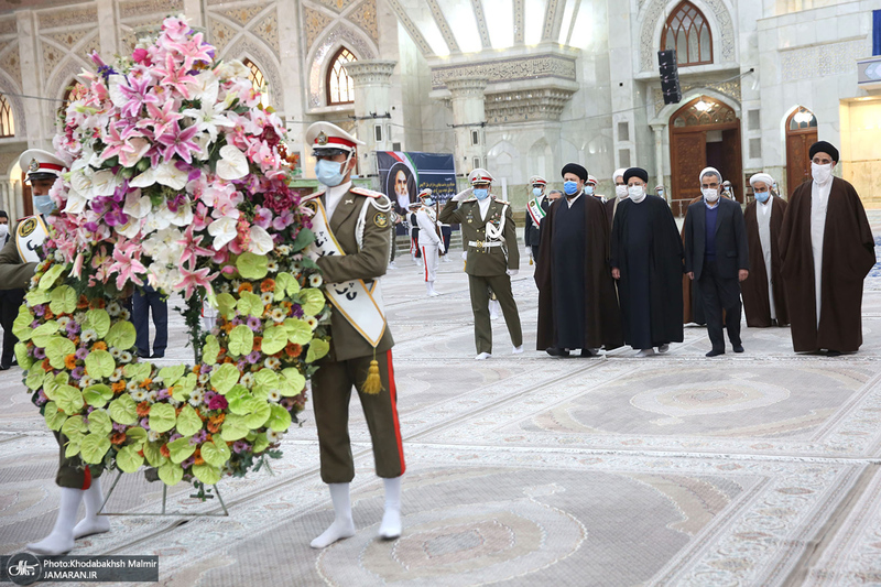 تجدید میثاق رئیس قوه قضاییه و مسئولان قضایی با آرمان‌های امام خمینی(س)