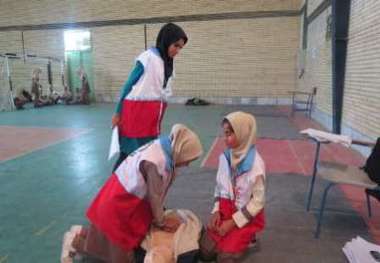 آغاز المپیاد مهارت های امدادی دانش آموزان چهار شهرستان فارس در کازرون