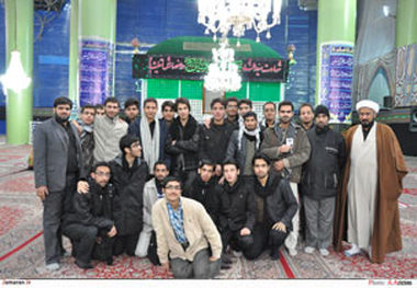 تجدید میثاق دانشجویان بسیجی با امام خمینی(س)