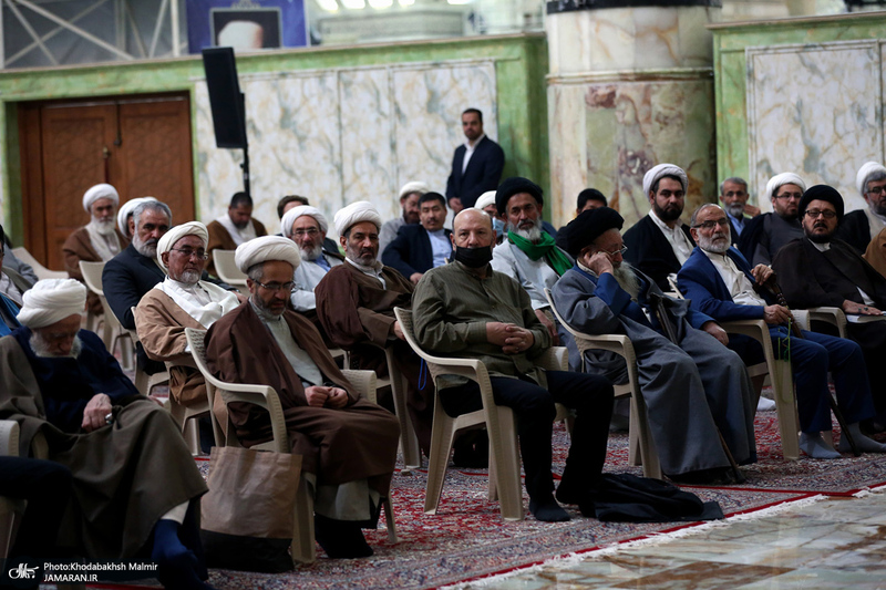 مراسم جشن نیمه شعبان‎ در حرم مطهر امام خمینی (س)