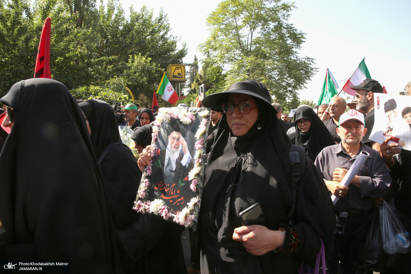 مراسم وداع با رهبر شهید انقلاب در مصلی تهران- 9