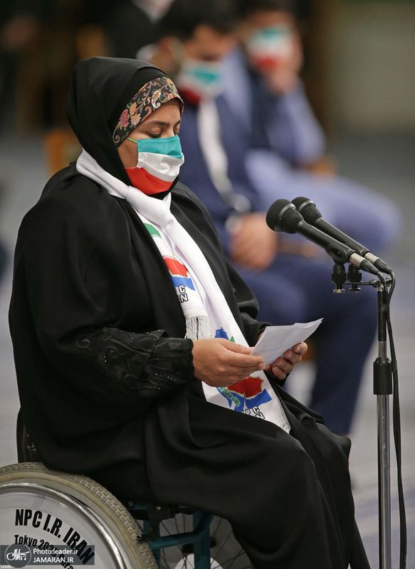 دیدار قهرمانان المپیک و پارالمپیک با رهبر معظم انقلاب