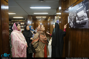 بازدید جمعی از شاعران پاکستانی از جماران