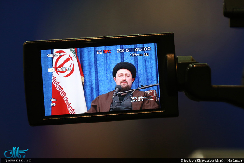 دیدار رئیس و اعضای مجمع جهانی اهل بیت با سید حسن خمینی