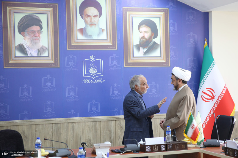 جلسه شورای فرهنگی با حضور رئیس موسسه تنظیم ونشر آثار امام خمینی (س)