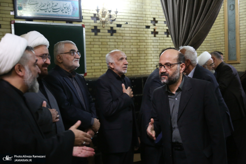 مرسم ختم مرحومه حاجیه خانم صدیقه بروجردی