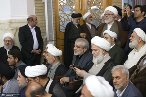 مراسم چهلم شهیدان لاریجانی در حرم مطهر حضرت معصومه (س) -2