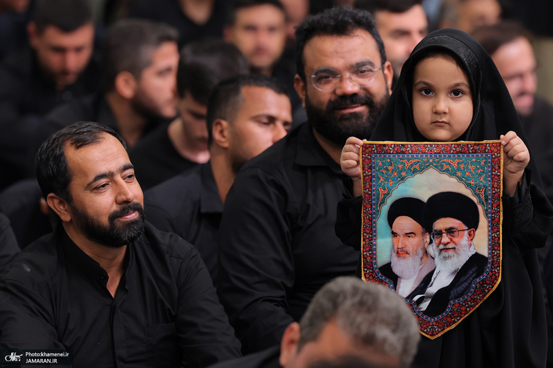 آخرین شب مراسم عزاداری محرم در حسینیه امام خمینی