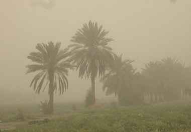 120روستای ریگان در محاصره گرد و غبار قرار دارد