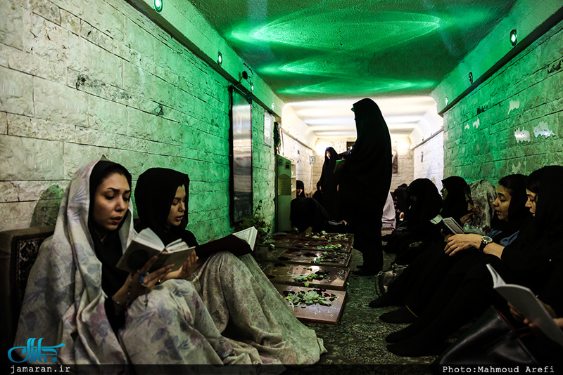 مراسم احیای شب نوزدهم ماه مبارک رمضان در کهف الشهدا