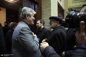 مراسم ترحیم مادر محمد شریعتمداری