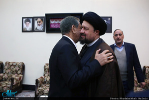 حاشیه تجدید میثاق رییس جمهوری و اعضای هیئت دولت با آرمان های حضرت امام(س)