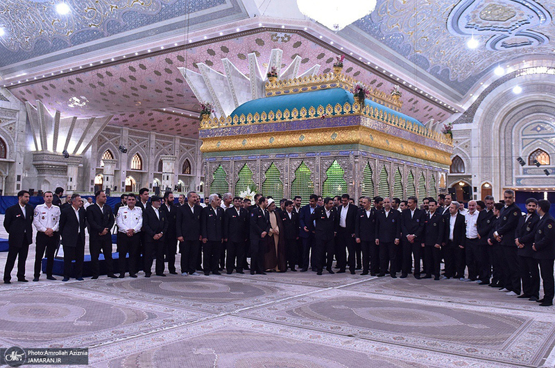 تجدید میثاق مدیران اورژانس استان تهران با آرمان های حضرت امام خمینی (س)