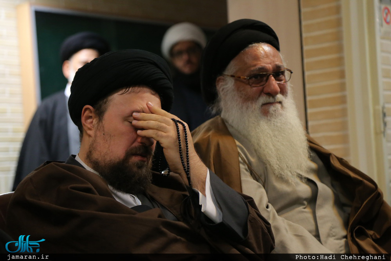 مراسم دومین سالگرد ارتحال آیت الله سید محمد باقر خوانساری(ره) با حضور سید حسن خمینی 