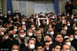 مراسم عزاداری شام شهادت حضرت فاطمه‌ زهرا (س) در حسینیه امام خمینی