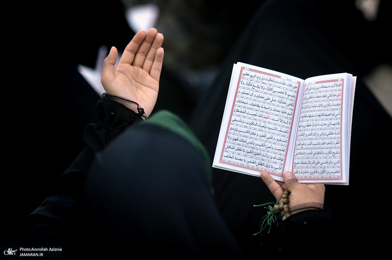 مراسم دعای عرفه در حرم مطهر امام خمینی (س)